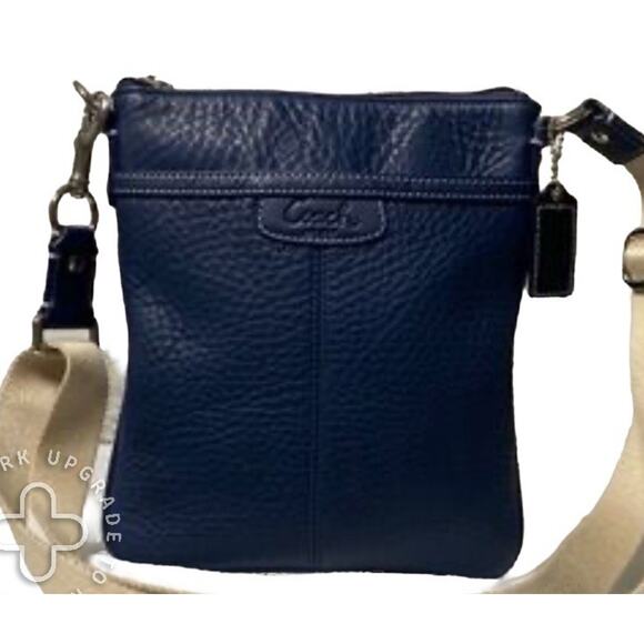Coach Leather Crossbody Messenger Legacy Leather - Picture 1 of 10